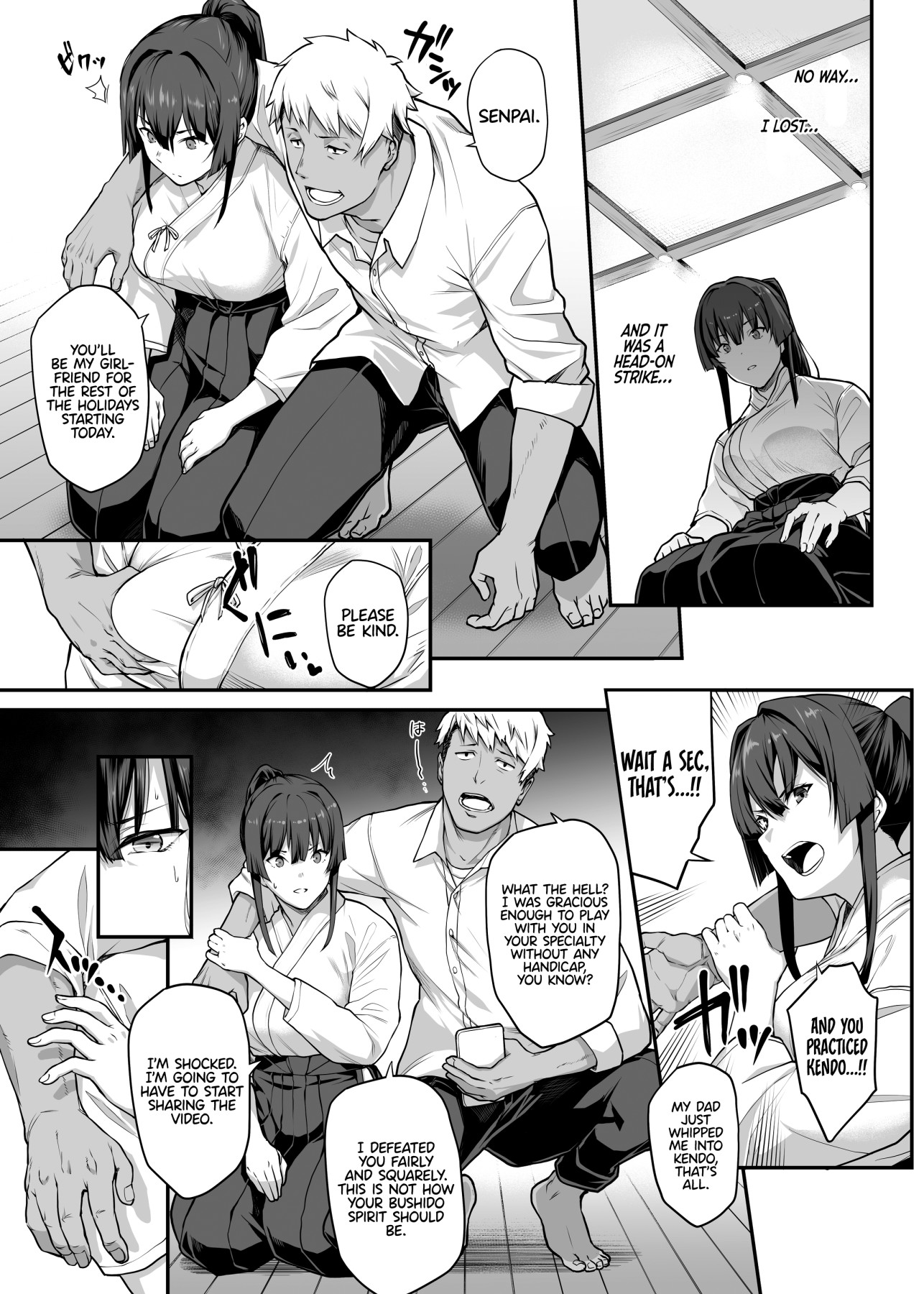 Hentai Manga Comic-There's No Way My Hot Girlfriend Who Is My Childhood Friend And Captain of the Kendo Club Would Fall For Those Playboys-v22m-v22m-v22m-Read-19